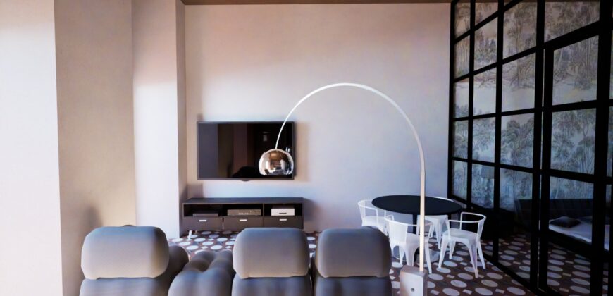 Monocamera con terrazzo
