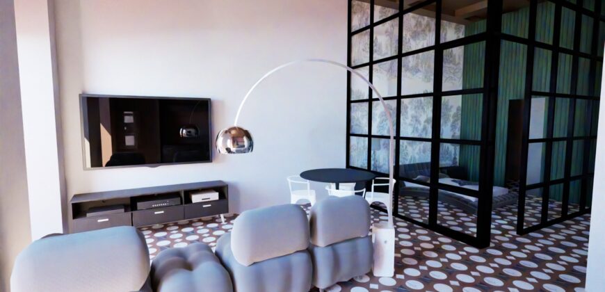 Monocamera con terrazzo